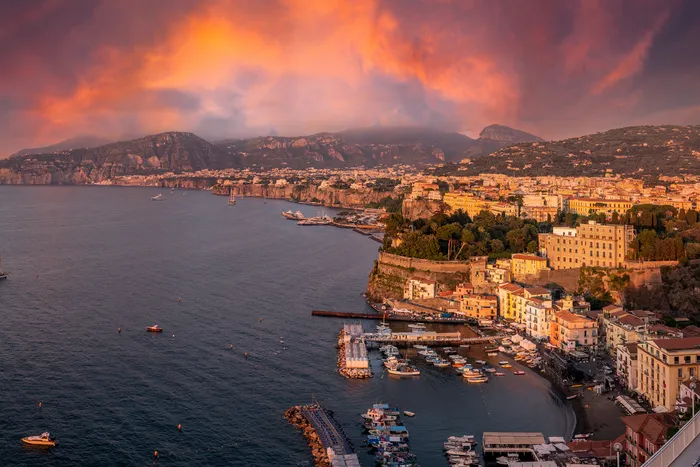 Sunrise in Sorrento