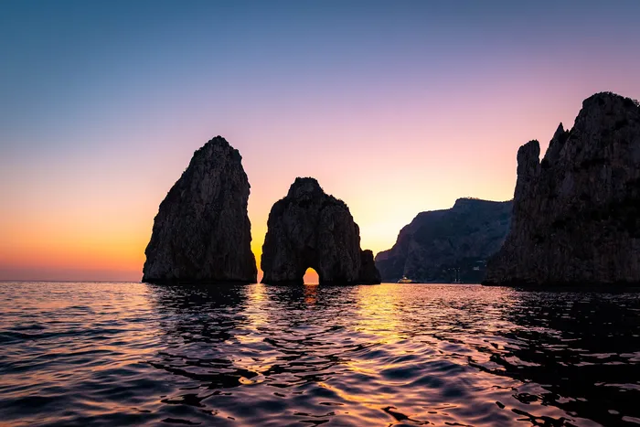 Il tramonto