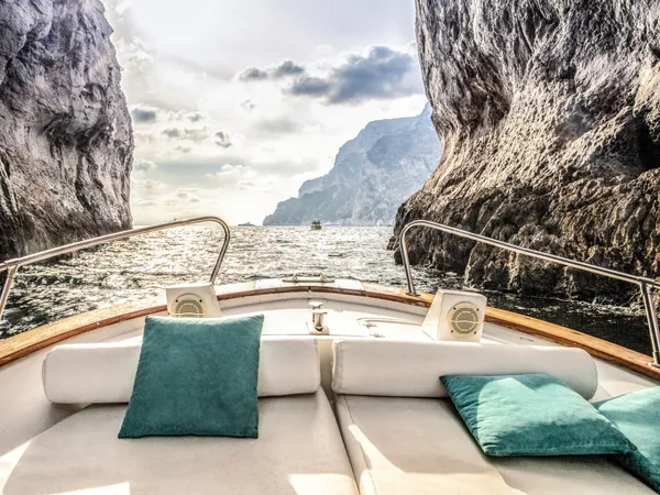 The island of Capri and Positano